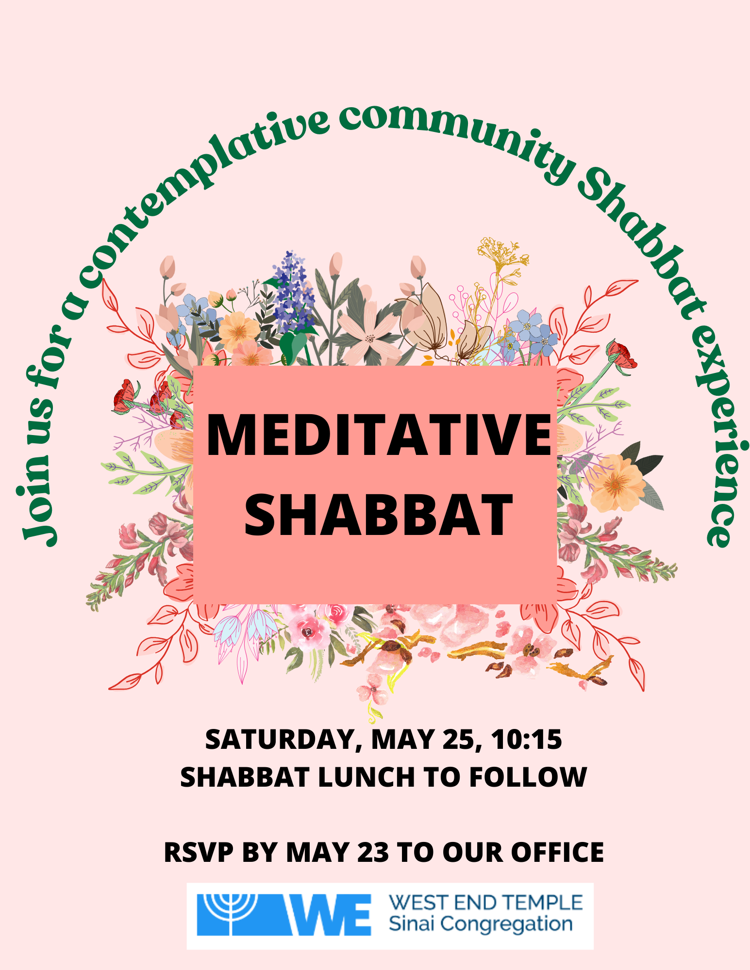 Meditative Shabbat Service